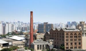 Nespecifikovaný výhled na destinaci São Paulo nebo výhled na město při pohledu z hostelu