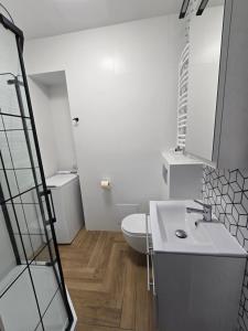 Koupelna v ubytování Figaro Apartaments