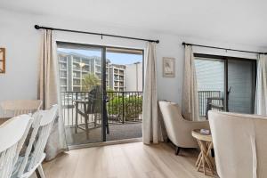 Balkón nebo terasa v ubytování Myrtle Beach Resort Oceanfront Unit B129