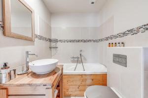 Kúpeľňa v ubytovaní Résidence Palafour - Appartements «Palafour Lodges» MAE-0174