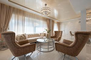 Χώρος καθιστικού στο Luxury Villa Boričić