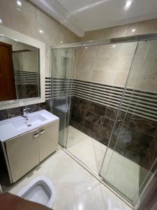 Koupelna v ubytování Tangier City Center Apartment