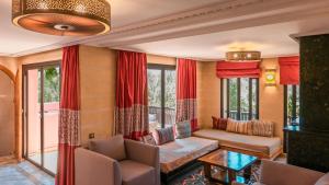 Χώρος καθιστικού στο Palais Mirage d'Atlas, Hôtel de Luxe & Spa