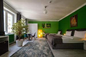 Postel nebo postele na pokoji v ubytování COMPLEX LIVING