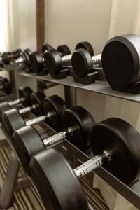 Das Fitnesscenter und/oder die Fitnesseinrichtungen in der Unterkunft Urban Park Suites Hotel