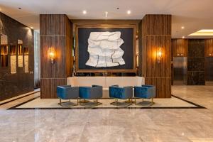 Riu Plaza Chicago的休息区