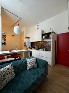 Kuchyň nebo kuchyňský kout v ubytování HomeSuite sul Lago