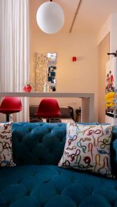 Posezení v ubytování HomeSuite sul Lago