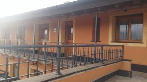 A balcony or terrace at La Locanda di San Biagio