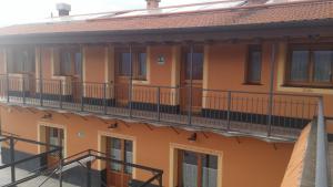 A balcony or terrace at La Locanda di San Biagio