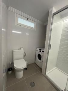 Koupelna v ubytování Apartamento Callao Salvaje en el mar con wifi