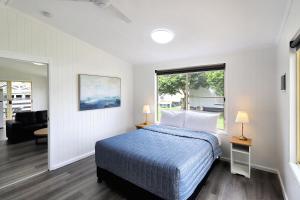 Ένα ή περισσότερα κρεβάτια σε δωμάτιο στο Kingaroy Holiday Park +100 φωτογραφίες