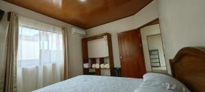 Postel nebo postele na pokoji v ubytování Casita el Corral
