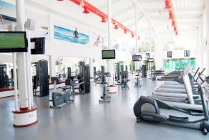 Fitnesscentret og/eller fitnessfaciliteterne på Select Club at Sandos Playacar All Inclusive - Adults Only Area