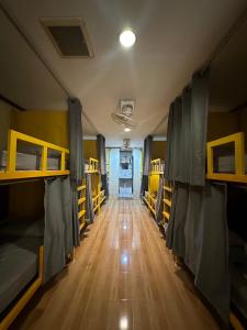 Posezení v ubytování Easy Hostel
