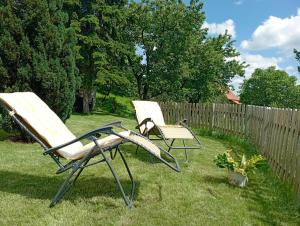 A garden outside Domčok na Slnečnom Kopci