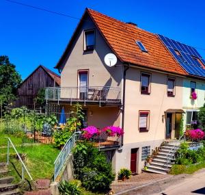 Zahrada ubytování FeWo Ulbrich Langenstadt