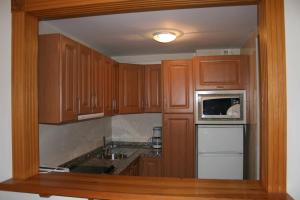 Kuchyňa alebo kuchynka v ubytovaní Apartamentos Nerja Bahia