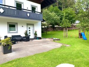 Vonkajšia záhrada v ubytovaní Haus Füsslmühle