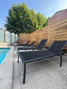 The swimming pool at or close to La Traina