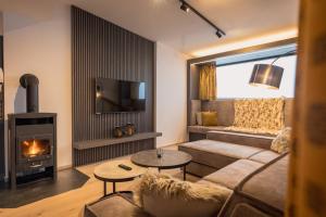 Posezení v ubytování Appartement Hutegger