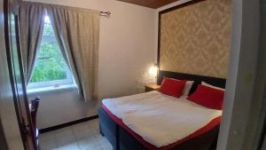 Postel nebo postele na pokoji v ubytování Villa Meretare