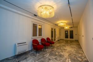 Зона вітальні в Hotel Mozart