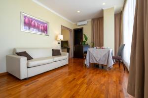 Posezení v ubytování Garden Hotel