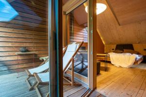 Postel nebo postele na pokoji v ubytování House Raduha + 21 fotografií