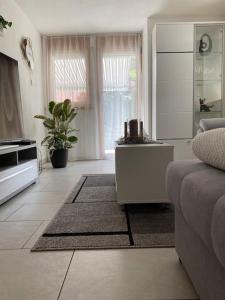 Posezení v ubytování Zentrale Wohnung in ruhiger Lage in Baltschieder