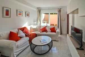 Posezení v ubytování Ground Floor Bellaluz Apartment - La Manga Club
