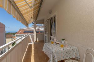 Balkón alebo terasa v ubytovaní Apartman KLARA 2