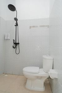 Koupelna v ubytování Kamkan Hostel