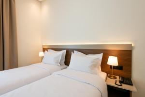 Krevet ili kreveti u jedinici u okviru objekta Hotel El Toro Tanger