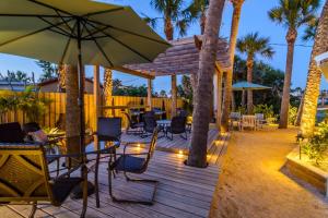 Κήπος έξω από το Wonderful Place Wprivate Patio Next To The Beach