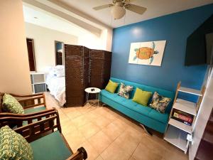 พื้นที่นั่งเล่นของ Turtle's Nest Condo