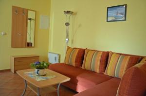 Posezení v ubytování Ferienwohnung für 2 Personen