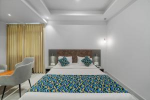 Hotel GSR Tumkur客房内的一张或多张床位
