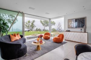 Posezení v ubytování Vue Modern