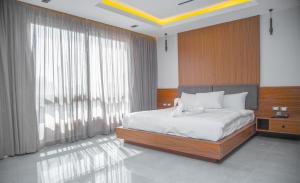 Letto o letti in una camera di Gaia Pyramids View INN