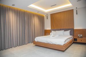 Letto o letti in una camera di Gaia Pyramids View INN