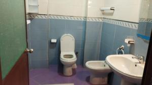 Koupelna v ubytování Hotel Al Andalous