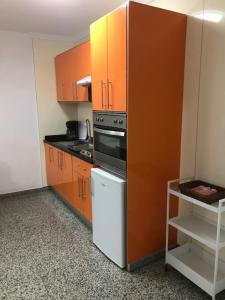 A kitchen or kitchenette at Bahia Colon