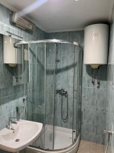 Koupelna v ubytování Apartment Centropolis