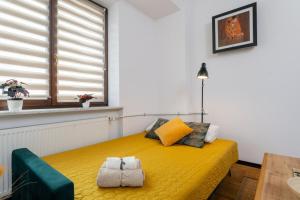 Posteľ alebo postele v izbe v ubytovaní Peanut Premium Apartment Ochota