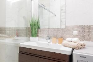 Kúpeľňa v ubytovaní Peanut Premium Apartment Ochota