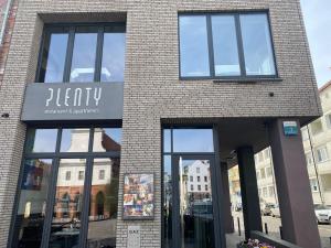 Budynek, w którym mieści się apartament