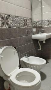 Koupelna v ubytování Hotel Al Andalous