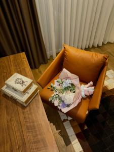 O zonă de relaxare la Ruby Hotel Prishtina