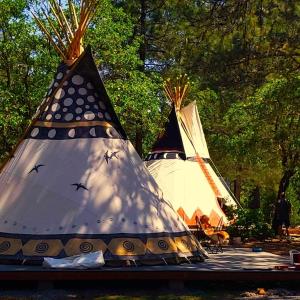 Fotografie z fotogalerie ubytování Sky Spirit -luxury Glamping Tipi - Sleeps 2 v destinaci O'Brien